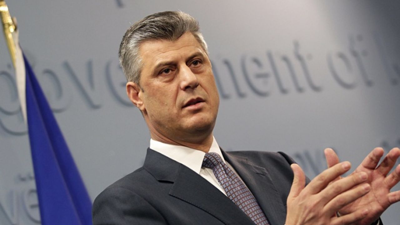 Eski Kosova Cumhurbaşkanı Haşim Thaçi gözaltında