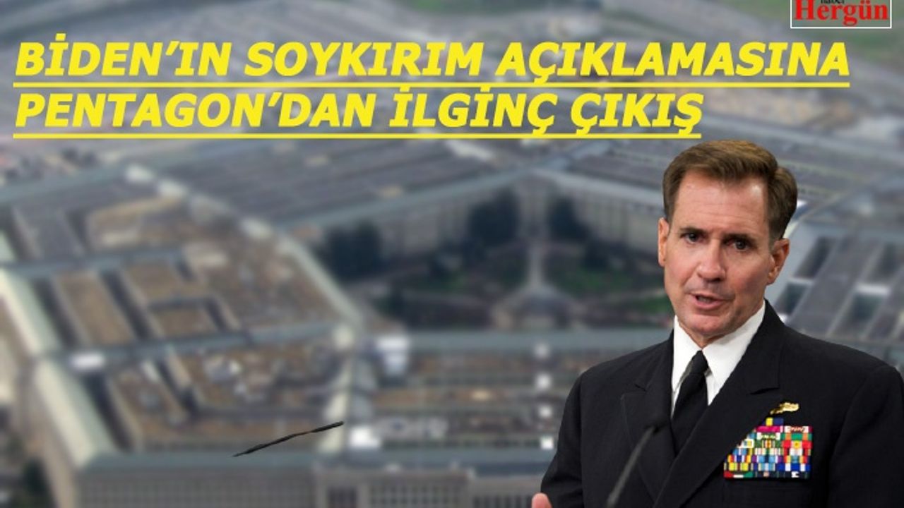 Pentagon'dan İlginç Çıkış