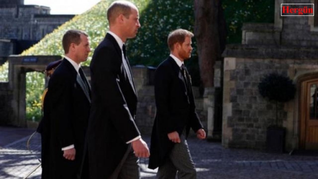 Prens William ve Harry'nin cenaze sırasındaki sohbeti