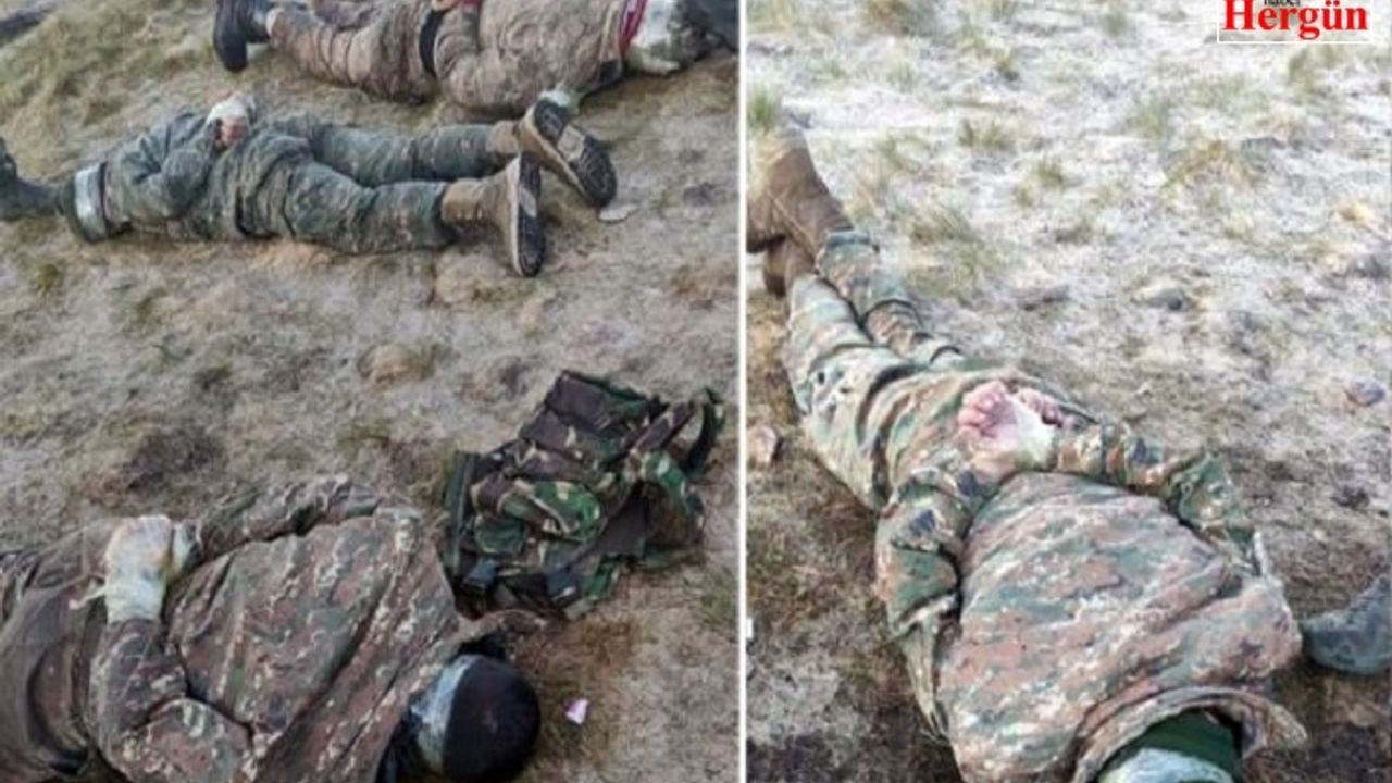Azerbaycan ordusu mayın döşeyen Ermeni askerleri esir aldı!