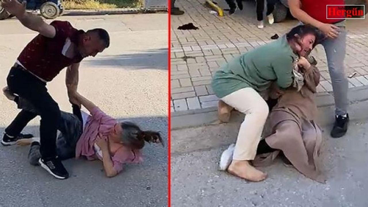 Boşanan çift ve yakınları arasında mal kavgası!