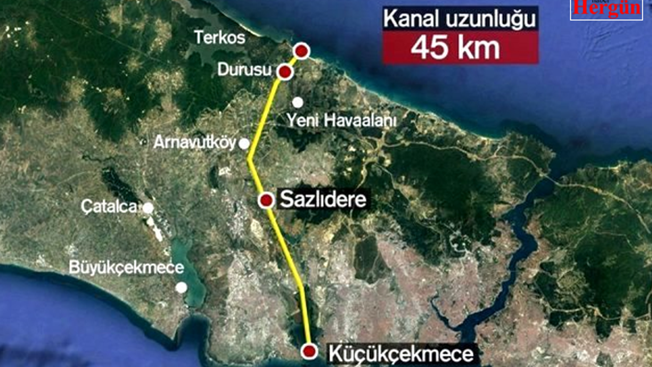 Kanal İstanbul'un temeli Haziran sonu atılıyor!