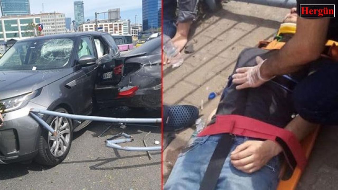 Makas atan sürücü ortalığı birbirine kattı!