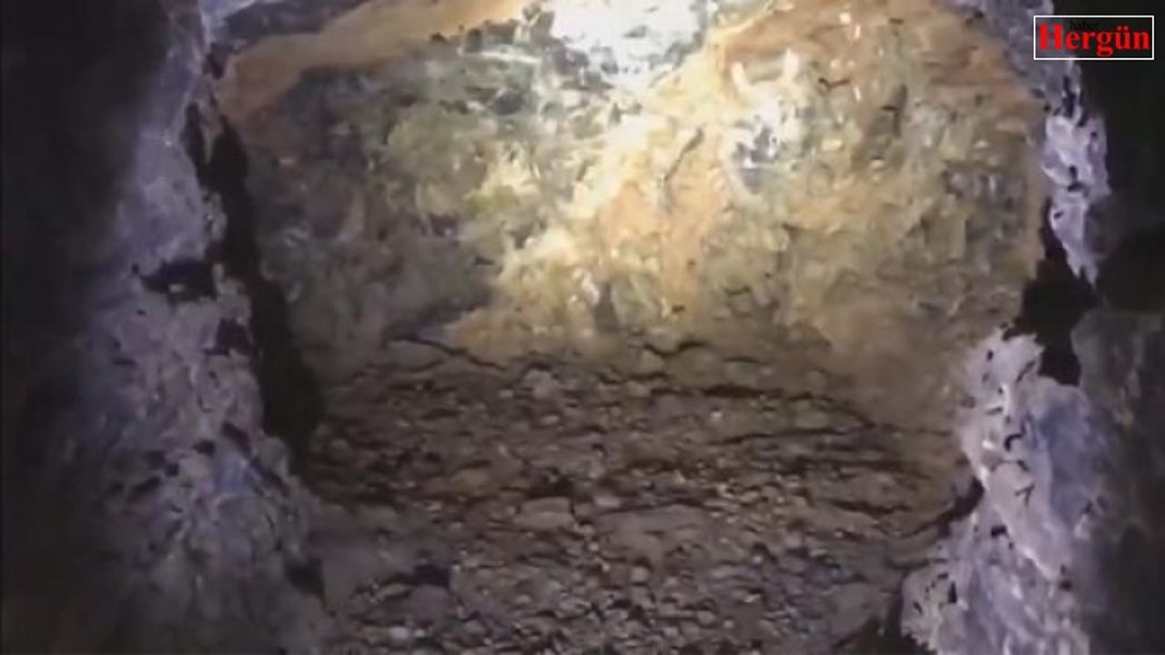Mehmetçik'in terörden temizlediği mağaralar