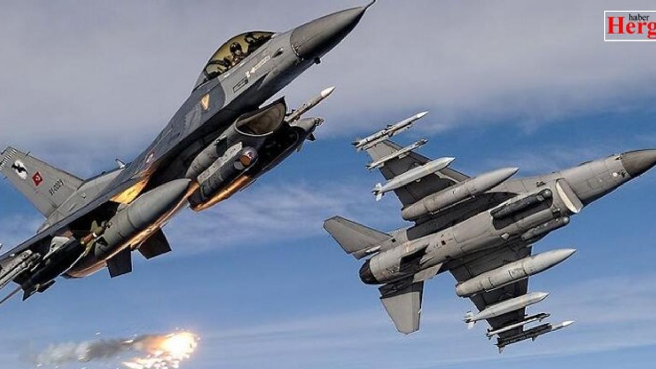 PKK’lı teröristler hava harekatı ile etkisiz hale getirildi