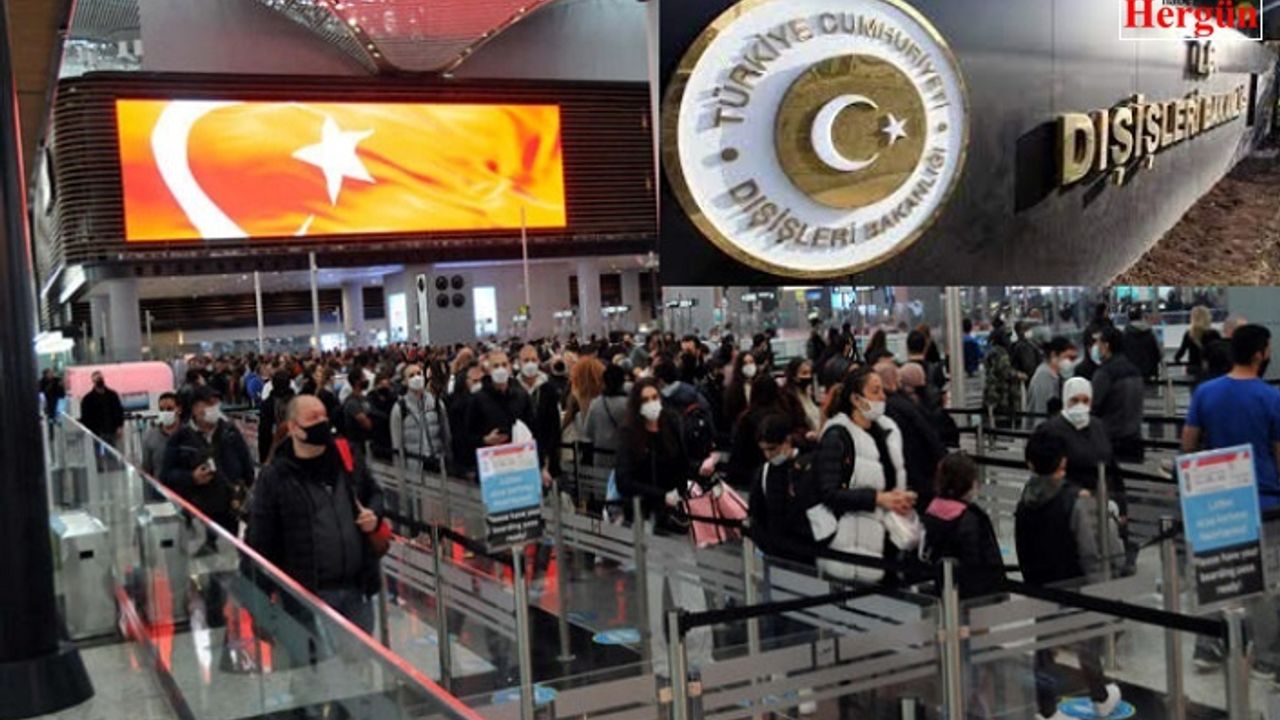 Seyahat kısıtlaması karşılıklı olarak kaldırılacak ülkeler