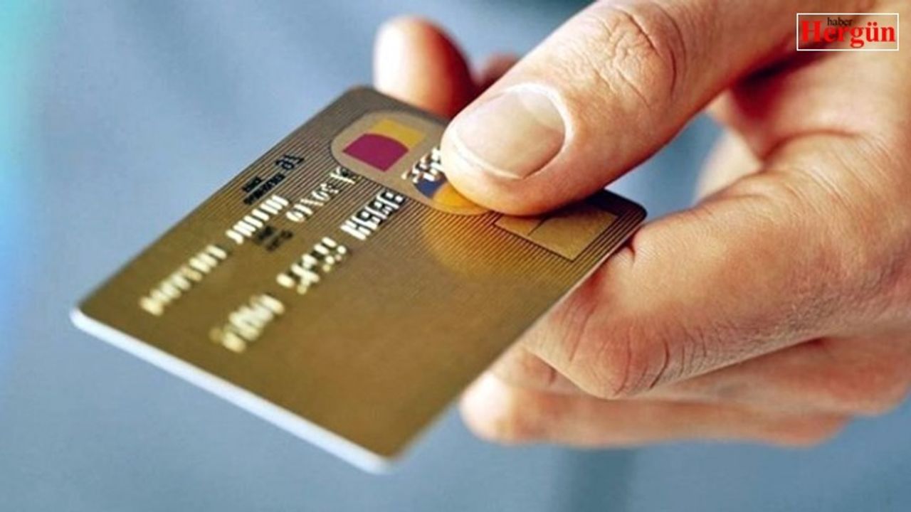 Kredi kartına yeni düzenleme!