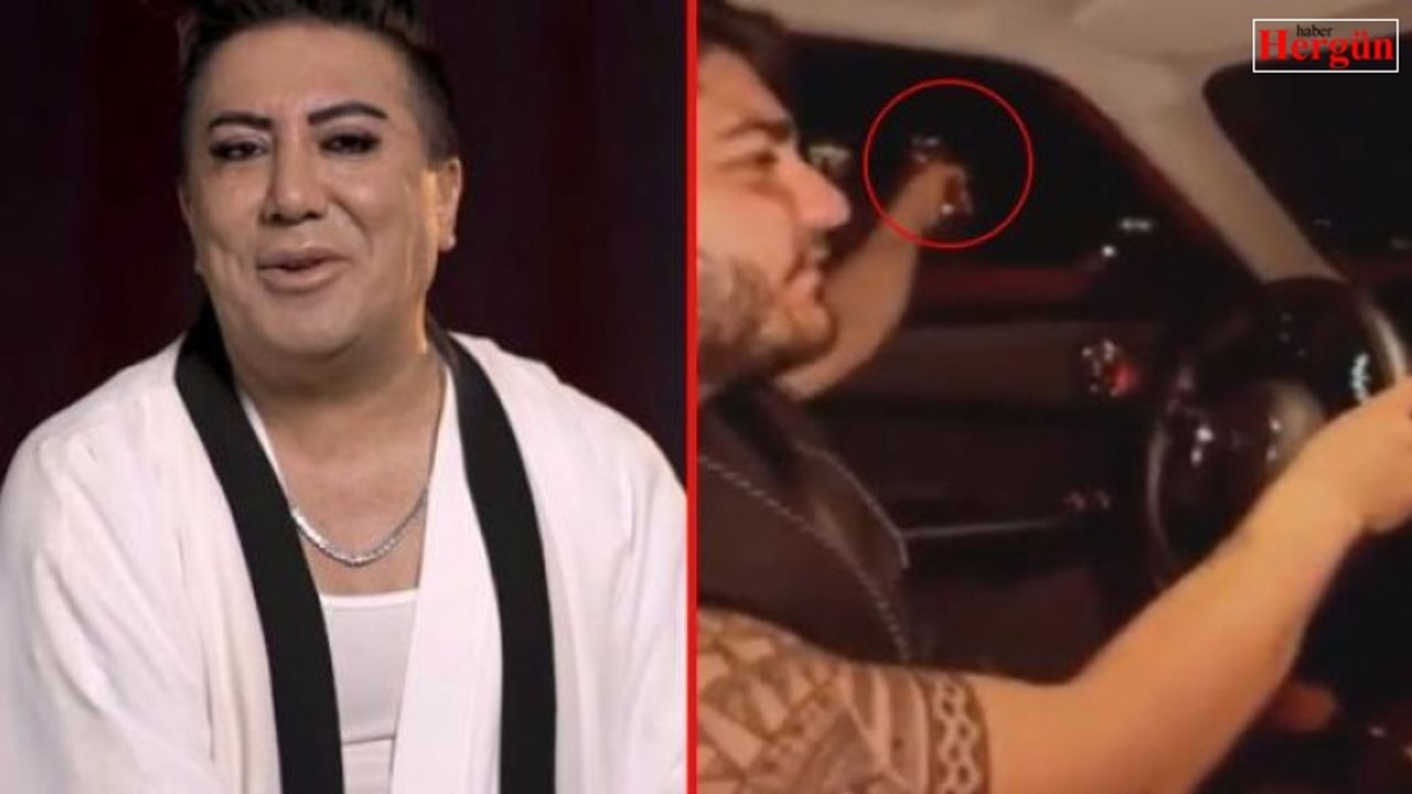 Murat Övüç'ün oğlu trafikte dehşet saçtı!