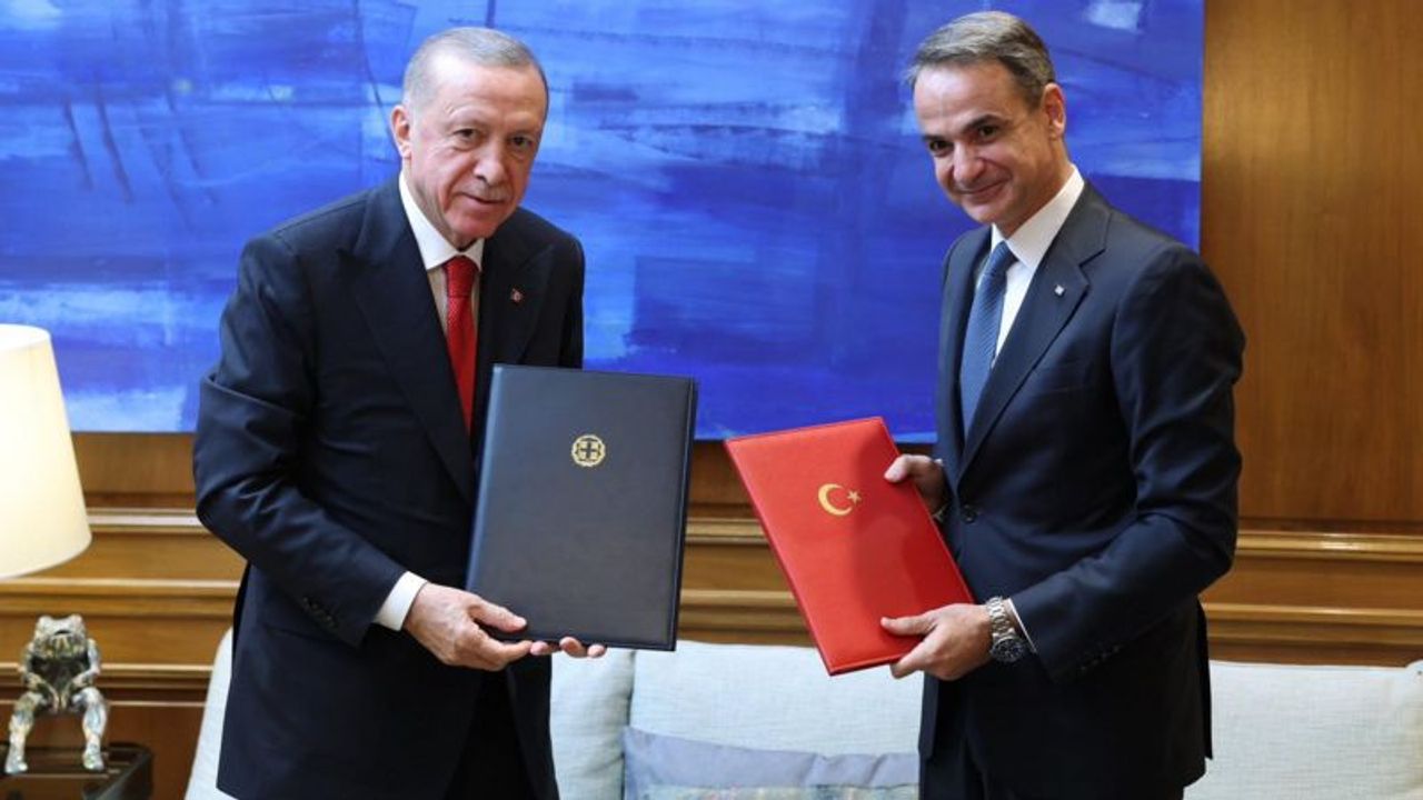 Erdoğan ve Miçotakis’in imzaladığı Atina Bildirgesi’nde neler var?