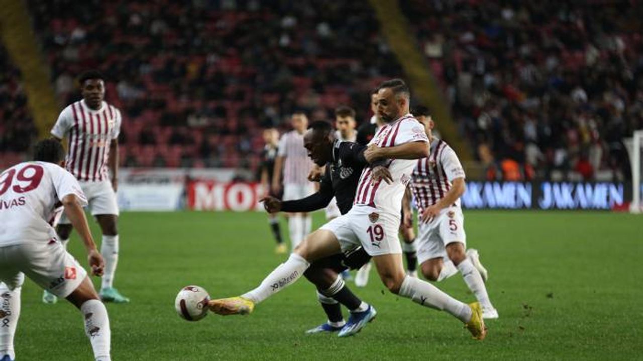 Beşiktaş deplasmanda Hatay'ı mağlup etti