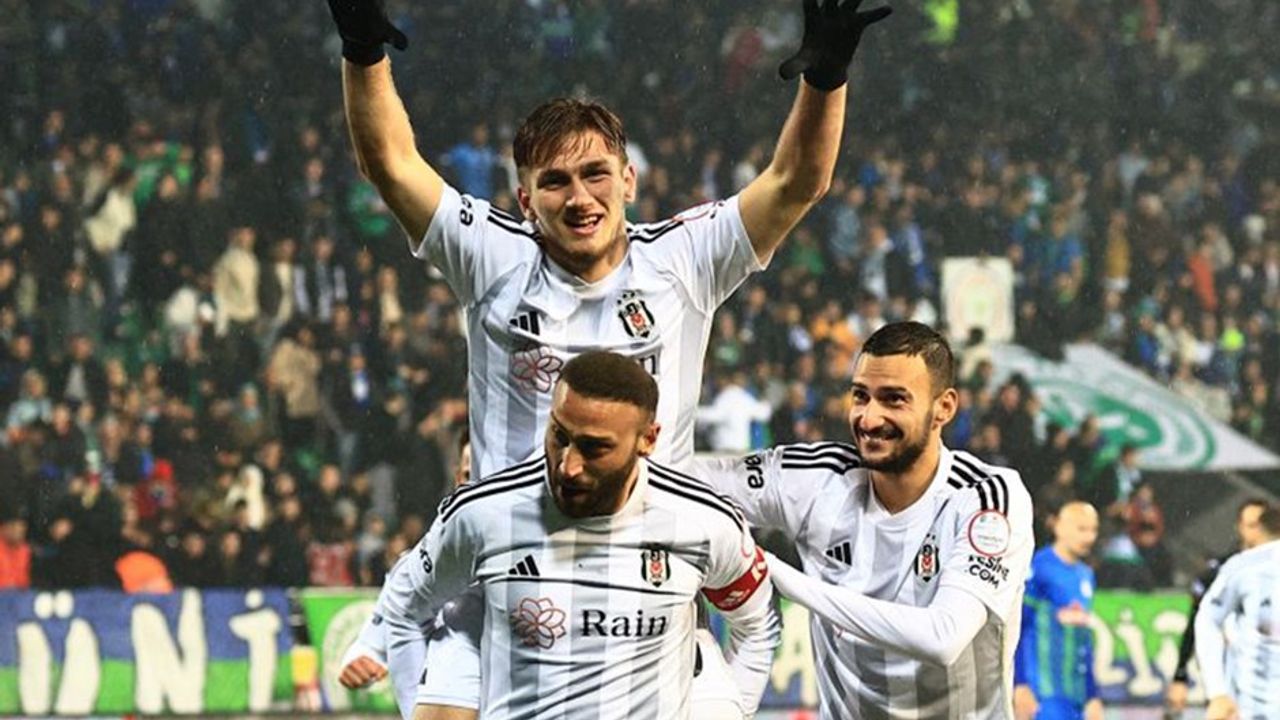 Beşiktaş protestolarla karşılandığı Rize’den 4-0’lık galibiyetle ayrıldı