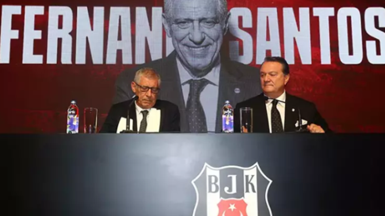 Beşiktaş'a imza atan Fernando Santos'tan ilk sözler!