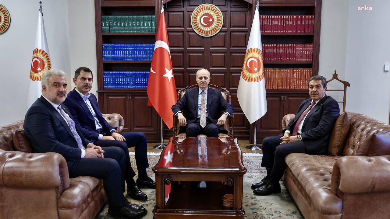 TBMM Başkanı Kurtulmuş, Ak Parti İstanbul heyeti ile görüştü