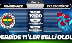 Bu Akşamın 11'leri Belli Oldu