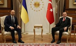 Cumhurbaşkanı Erdoğan, Ukrayna Başbakanı Shmyhal'ı kabul etti