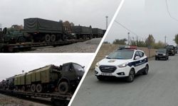 Rus Barış Gücü unsurları demiryolu ile Azerbaycan’a ulaştı