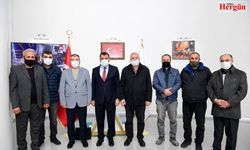 Esnaflardan Başkan Gürkan’a ziyaret