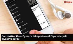 Gore Synecor Intraperitoneal Biyomateryali piyasaya sürdü