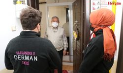 Safranbolu Belediyesi’nin “Derman” ekibi vatandaşın kapısını çalıyor