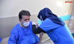 Türkeli Belediye Başkanı Şahin Covid-19 aşısı oldu