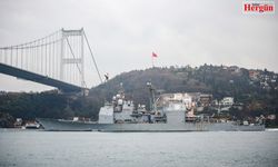 ABD savaş gemisi İstanbul Boğazı'nda!
