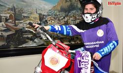 Dünya Motokros Şampiyonası'nda ilk kadın sporcumuz!