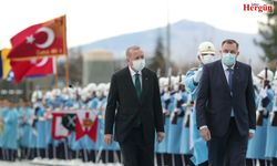 Erdoğan, Dodik'i resmi törenle karşıladı