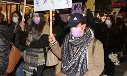 Samsun'da Kadına Şiddet Protestosu
