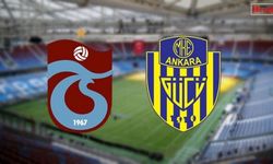 Trabzonspor - Ankaragücü ilk 11'leri