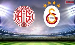 Galatasaray ve Antalyaspor'un 11'leri