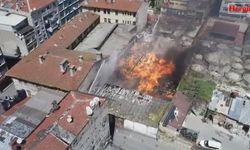 İstanbul Emniyet Müdürlüğü'ne ait depoda yangın