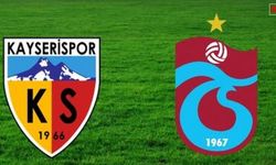 Trabzonspor Kayserispor maçı ilk 11'leri