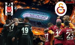 Beşiktaş Galatasaray derbisinin ilk 11'leri
