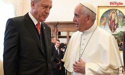Cumhurbaşkanı Erdoğan Papa ile Gazze görüştü