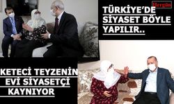 Erdoğan'dan Mahruze teyzeye ziyaret!