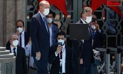 Erdoğan Taksim Camii'nin açılışında