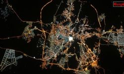 Fransız astronot Kabe'nin uzaydan çekilen fotoğrafını paylaştı