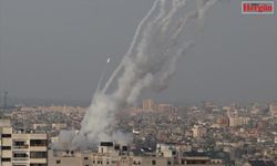 İsrail'e roket saldırısı başladı