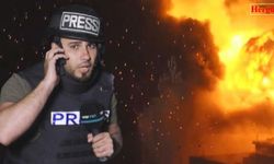 TRT muhabiri İsrail'in bombalı saldırısına yakalandı