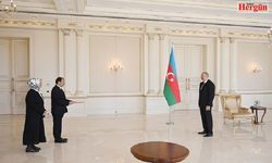 Türkiye'nin Bakü Büyükelçisi'nden Aliyev'e güven mektubunu