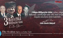 Ülkü Ocakları Başkanı'ndan 3 Mayıs Milliyetçiler Günü mesajı