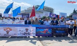 Doğu Türkistan Sivil Toplum Kuruluşlarından dünya çapında protesto