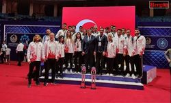 Milli sporcular Özbekistan Açık Kick Boks Turnuvası'nda 7 altın madalya kazandı