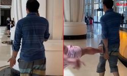 Otelde çocukların fotoğraf ve videolarını çeken adama saldırı!