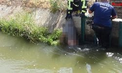 Sulama kanalında erkek cesedi