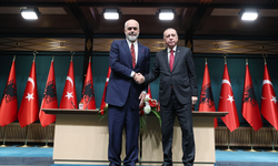 Erdoğan ve Arnavutluk Başbakanı Rama, bir araya geldi