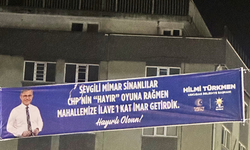 Üsküdar Belediye Başkanı Hilmi Türkmen'in afişi tepkilere neden oldu