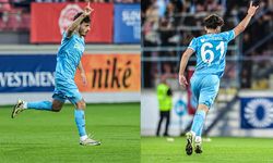 Trabzonsporlu Cihan Çanak jeneriklik golünden sonra “Bozkurt” işareti yaptı
