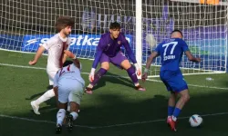 Rize'de 7 gollü maç