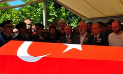 Şehit Piyade Astsubay Fikret Mangura için Manisa'da cenaze töreni...